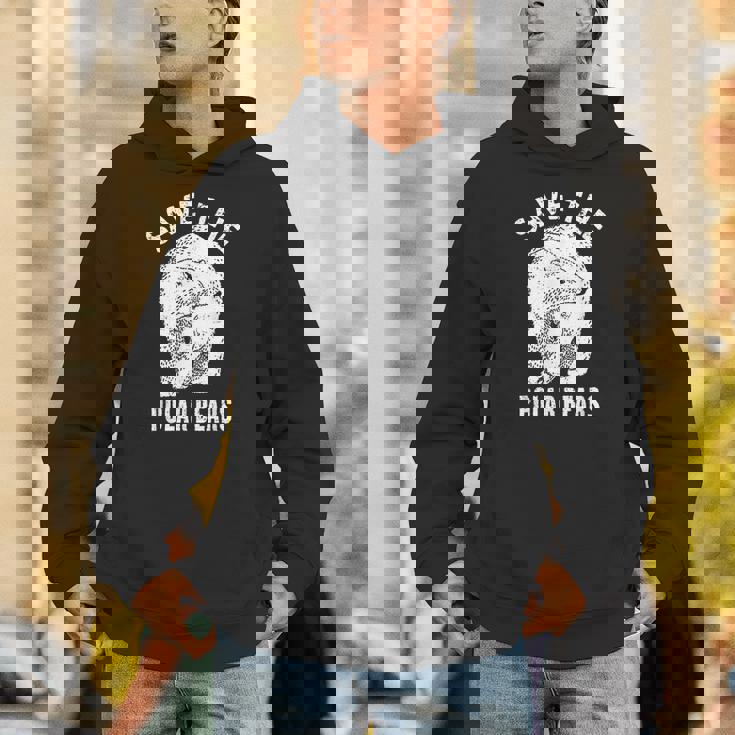 ホッキョクグマを救え 絶滅危惧種の北極動物 パーカー