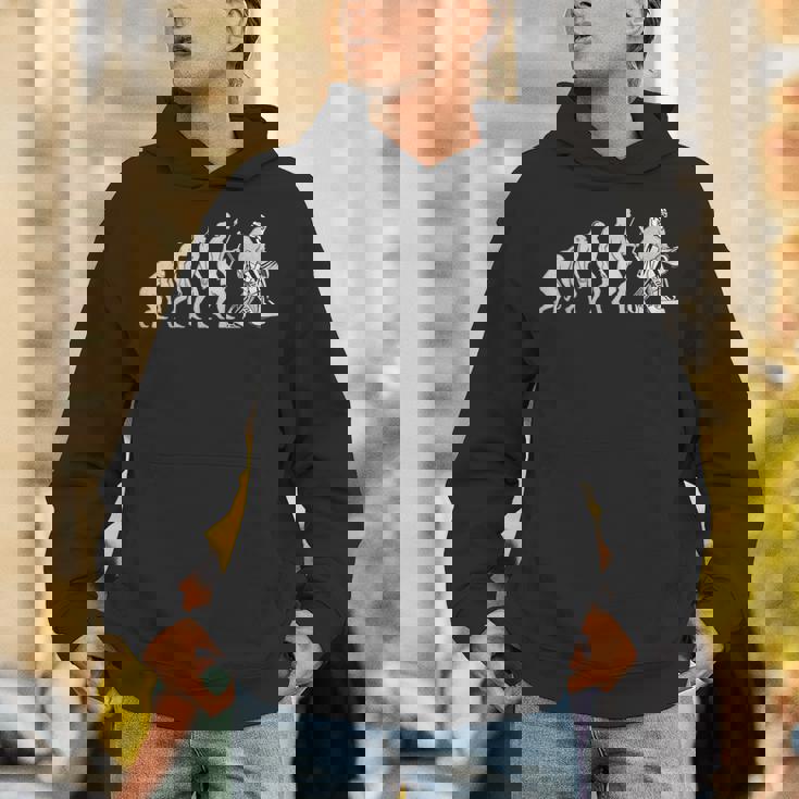 ホッケーゴーリーの進化 面白いアイスホッケー パーカー