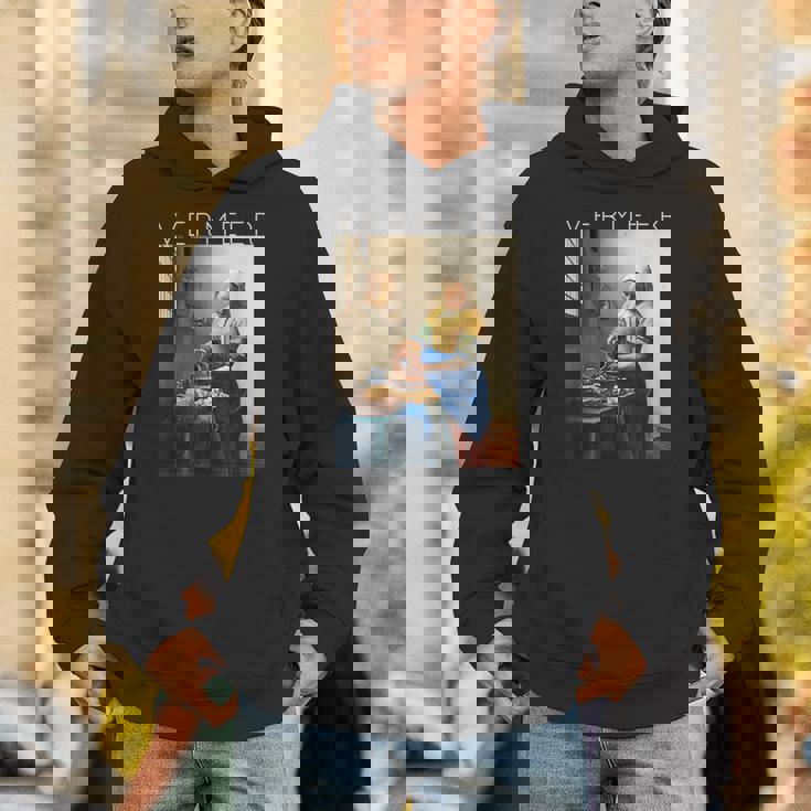 ヨハネス・フェルメール 芸術家のための芸術 ミルクメイド パーカー