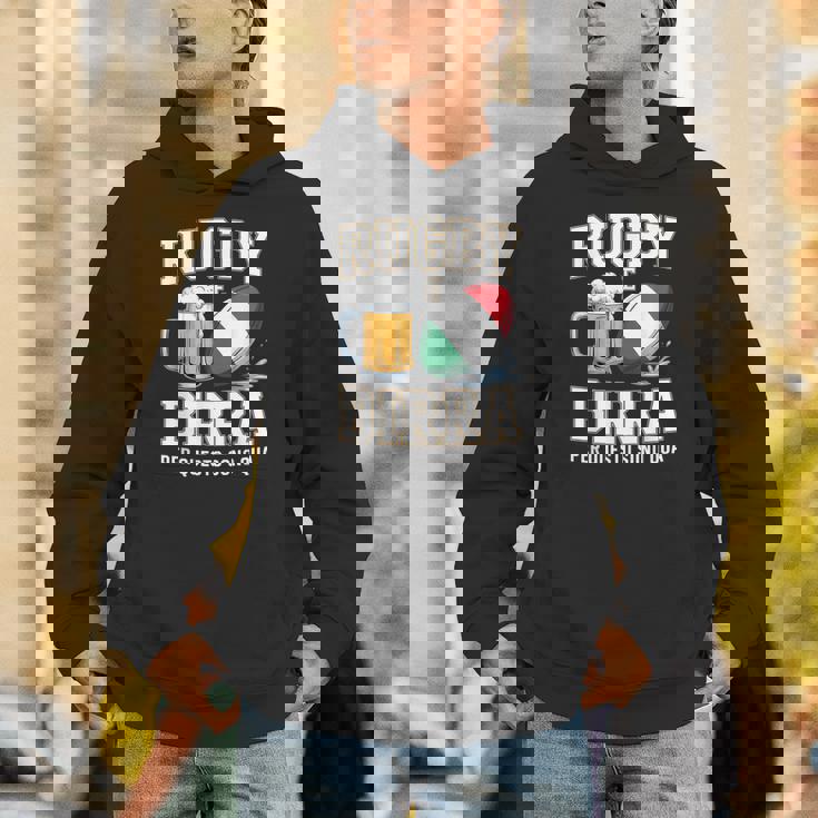 ラグビーとビール だからこそ私はここにいます イタリアのラグビーファン パーカー