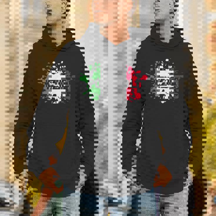 レトロ イタリア シティ ポッツォーリ パーカー