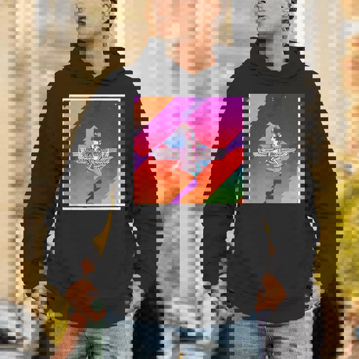 レトロ ヴィンテージ 美的 アヌンナキ パーカー