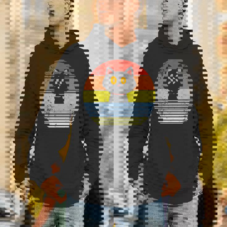 レトロ 猫 ヴィンテージ かわいい 子猫 ニャー キティ キティ パーカー