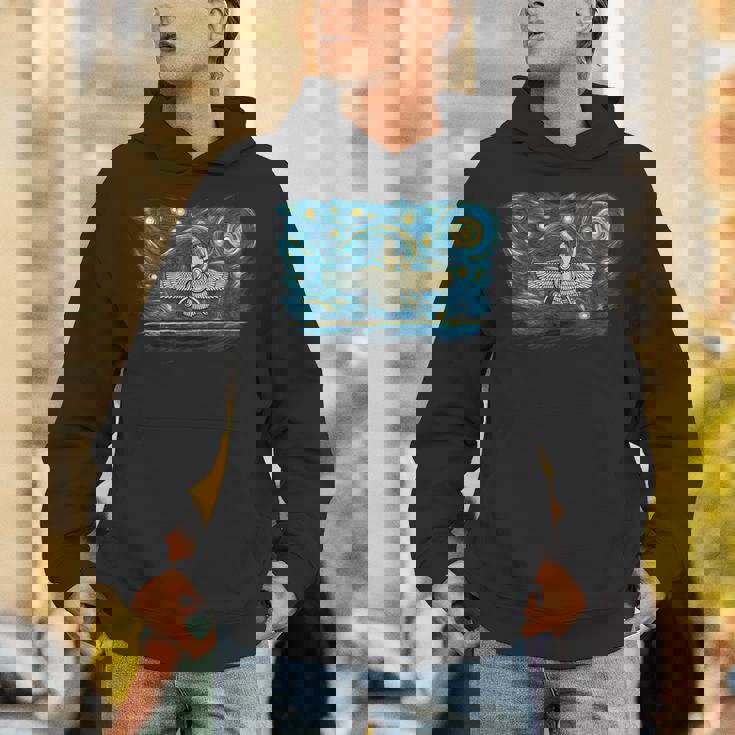 レトロヴィンテージスタイルアヌンナキ パーカー