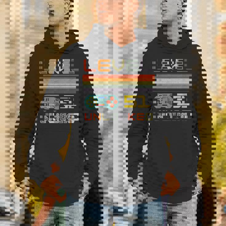 レベル51 アンロック ゲーマー 51歳の誕生日 パーカー