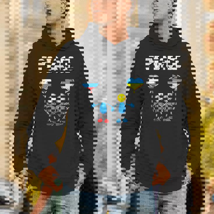 ロシアとウクライナの間の平和 長袖tシャツ パーカー