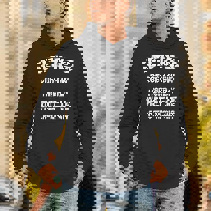 ロデオ・クラウン私はこれのために一生働いた パーカー