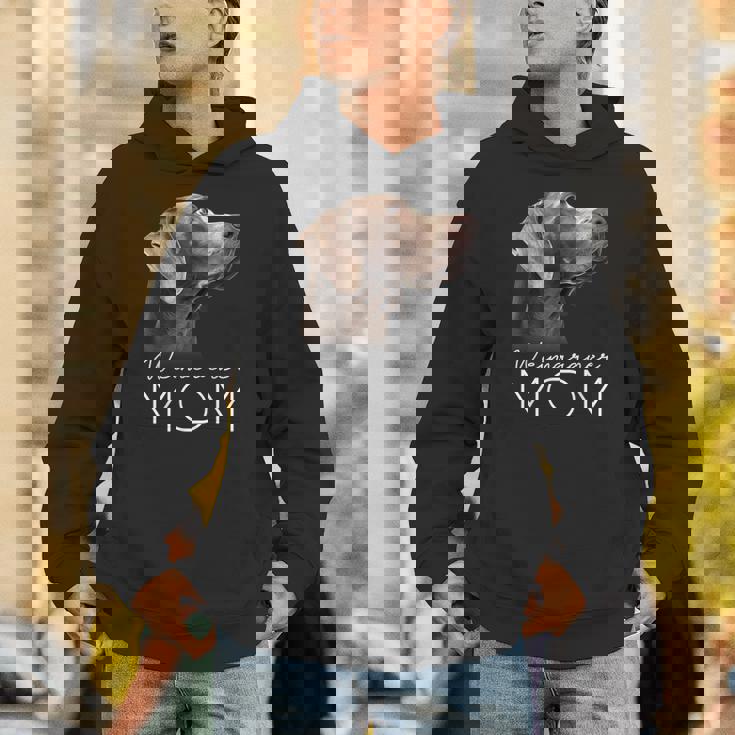 ワイマラナー 犬 ママ パーカー