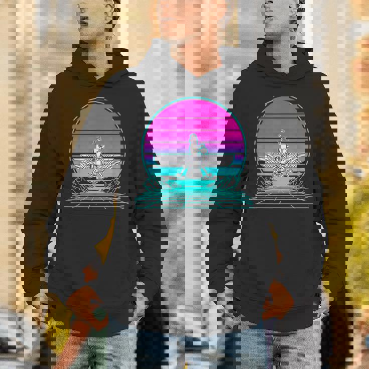 ヴィンテージ レトロ サンセット アヌンナキ パーカー