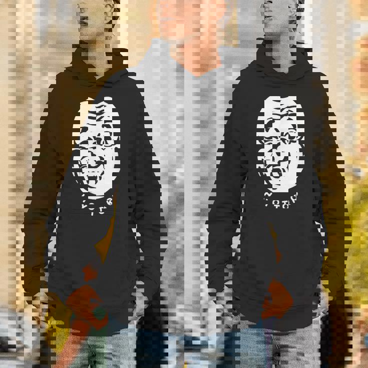 伝統的な日本のマスク、ひょっとこ様式デザイン。 パーカー