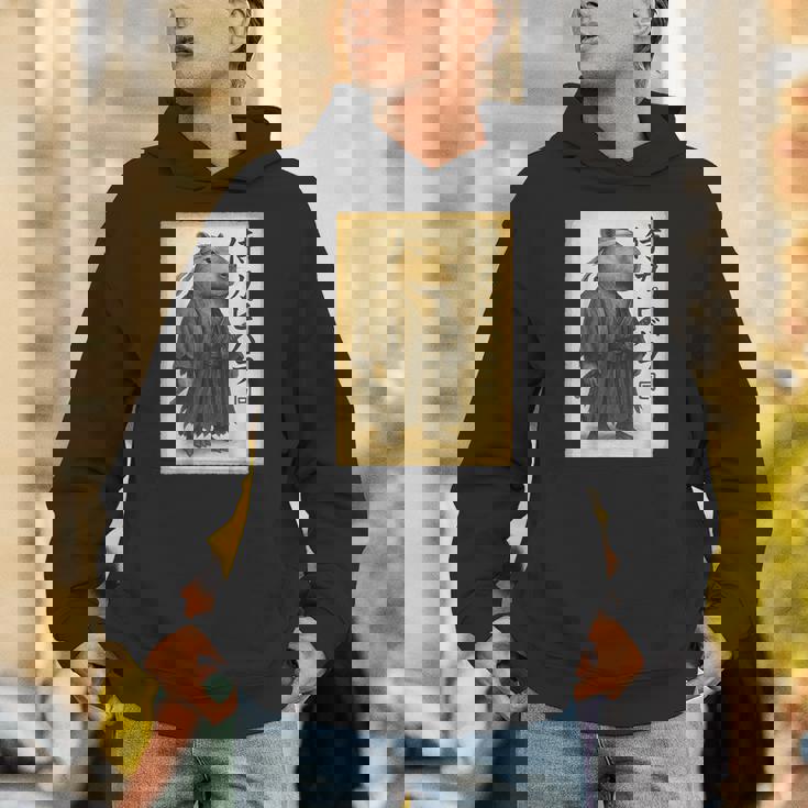 侍カピバラジャパン ビンテージアート パーカー