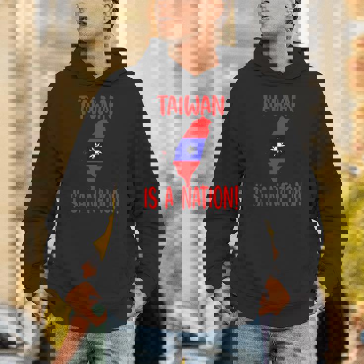台湾は国です！ 中国を止めろ！ 長袖tシャツ パーカー