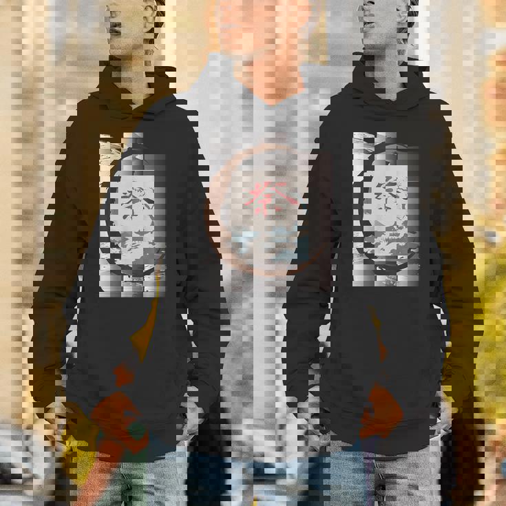 和風 京都 祭 里山 日本 風景 漢字一文字 和文字 お土産 パーカー