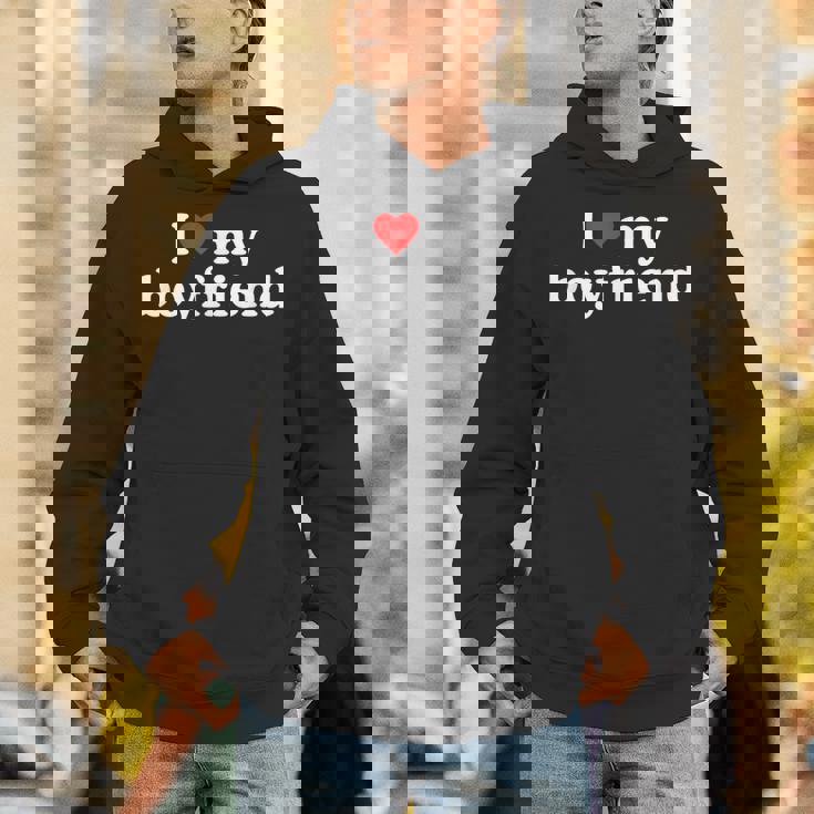 彼氏を愛してる I Love My Boyfriend パーカー