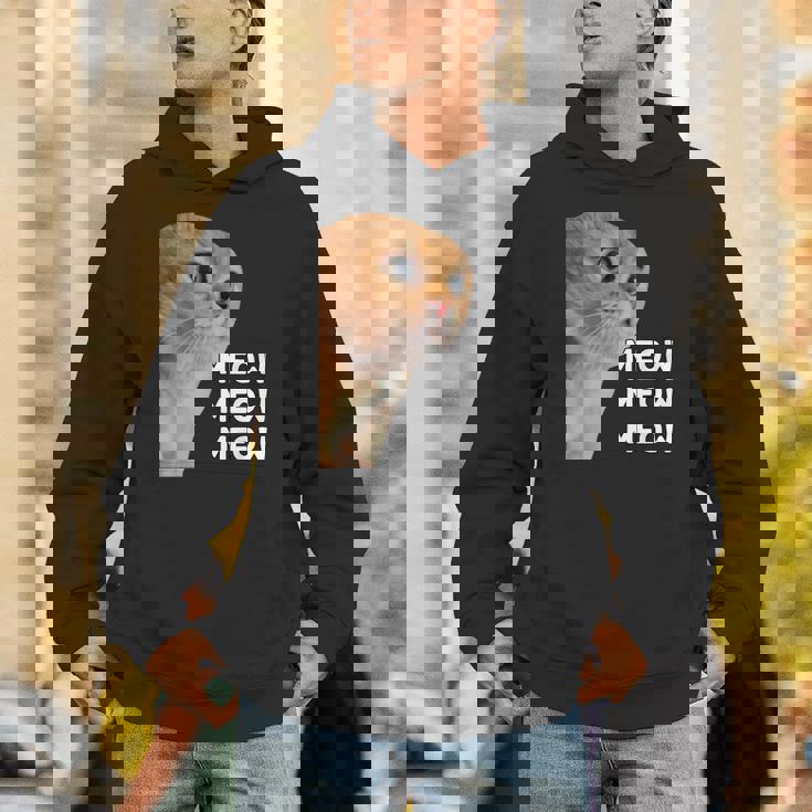 愚かなおしゃべり猫のミームニャーニャーニャー。 パーカー