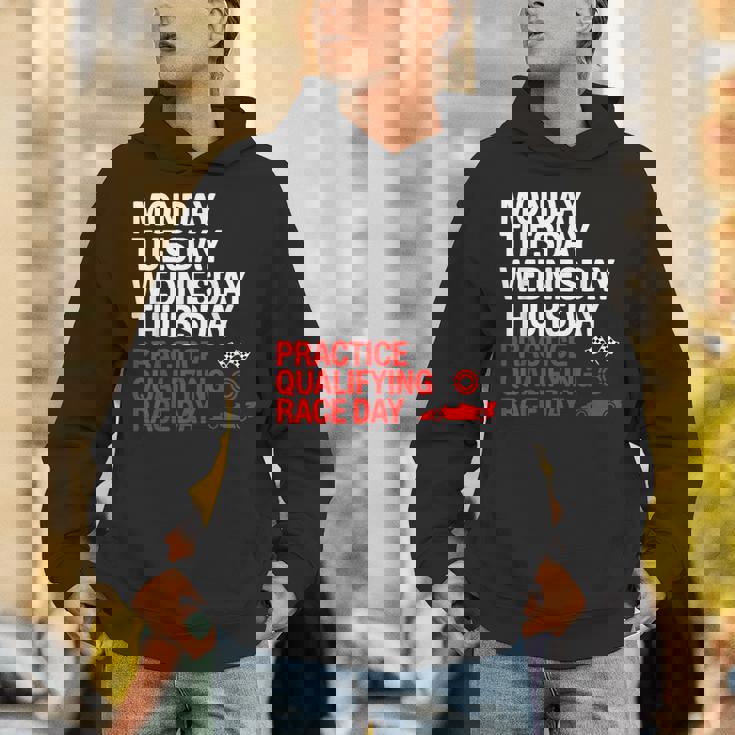 月曜 火曜 水曜 木曜 練習 予選 レース パーカー