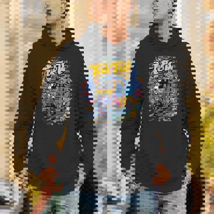 活気に満ちたトゥクトゥクタイアドベンチャー パーカー