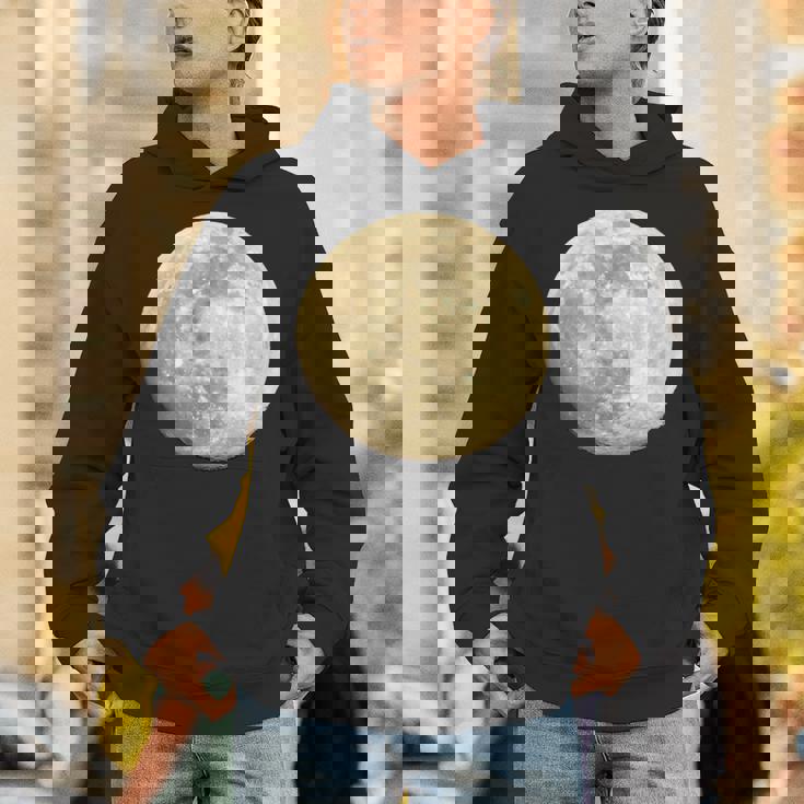 満月 夜空 月 パーカー