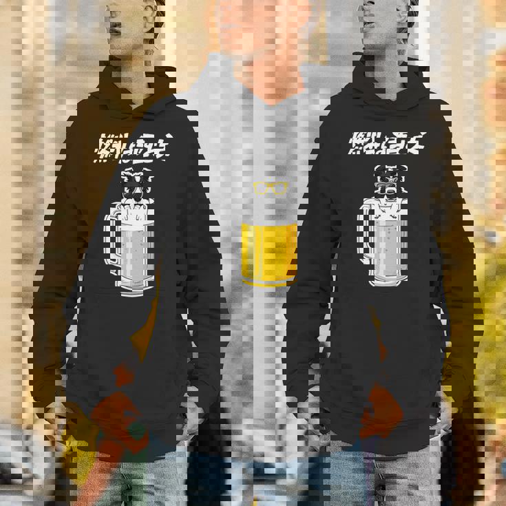 燃料は酒 ボーダーコリー グッズ 犬 おもしろ 面白い ネタ 飲み会 長袖tシャツ パーカー