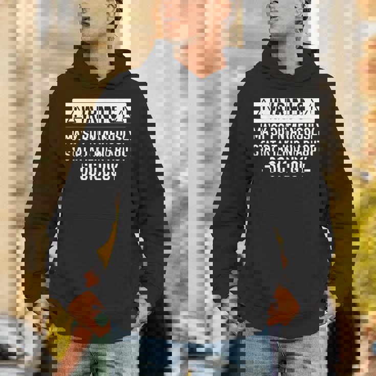 社会学を愛する人への面白いギフト。 パーカー