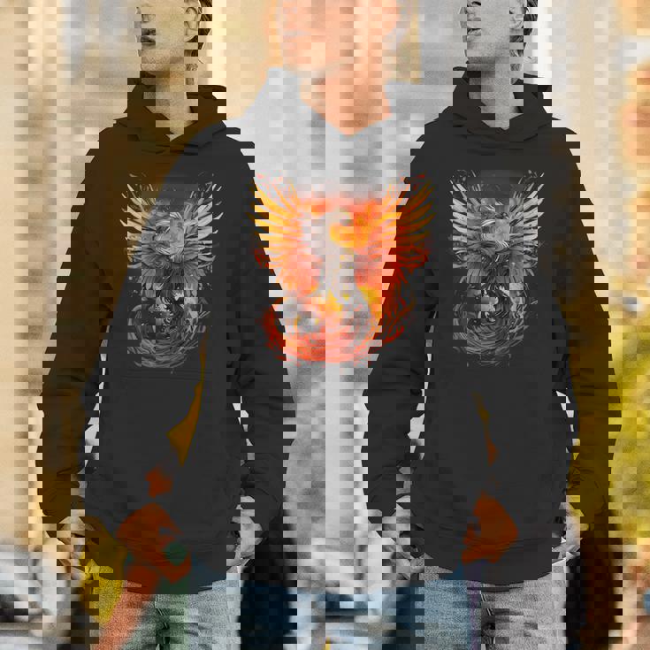 神話の鳥 若返り 不死鳥 芸術作品 ファイヤーバード リボーン パーカー