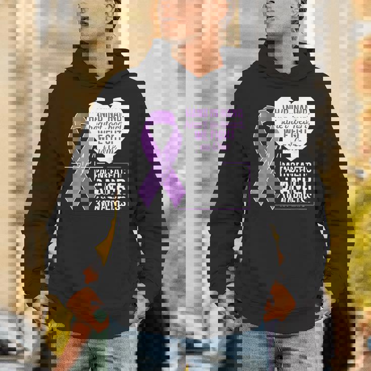 膵臓がん啓発 ハートトゥハート パープルリボン パーカー