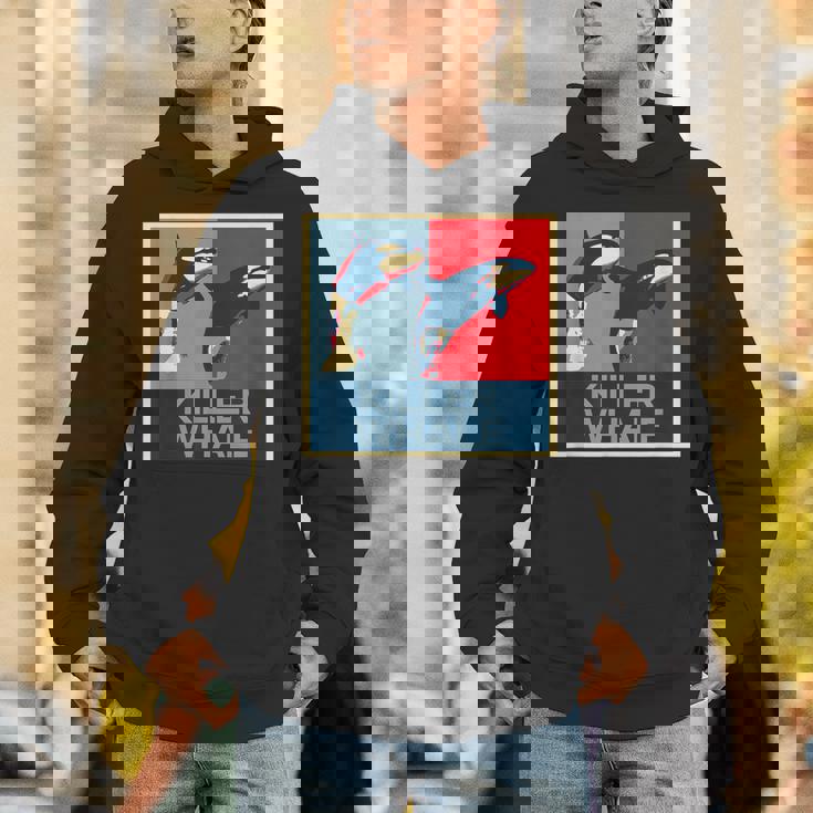 面白tシャツ 海 シャチ おもしろ かわいい グッズ 服 ネタ メンズ オリジナル 夏 生き物 レトロ パーカー