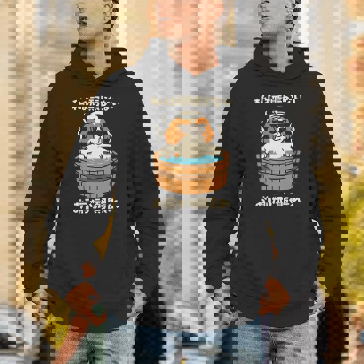 面白いtシャツ キャバリア 犬 わんこ メンズ かわいい おもしろ 面白い 服 ネタ 私は頑張らない 長袖tシャツ パーカー