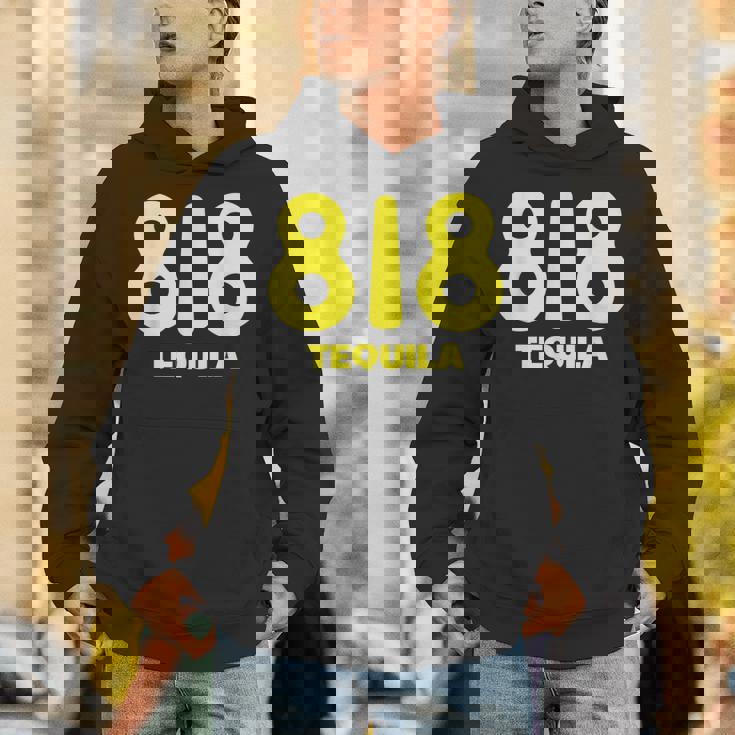 面白いドリンクデザイン 818 チームテキーラワインラバー パーカー