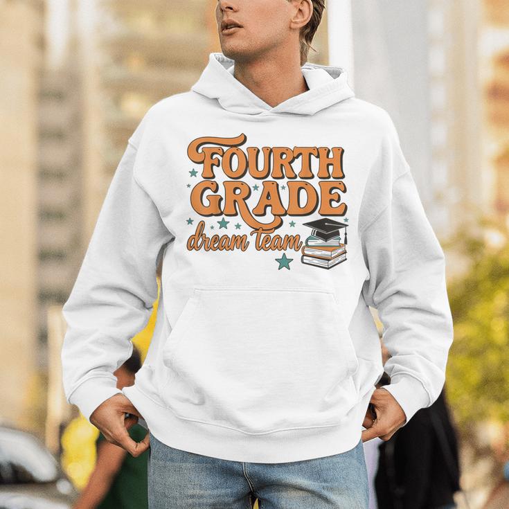 4th Grade Back To School Fourth Grade Dream Team Teacher Unisex Hoodie, 4th Grade Teacher Hoodies, funny gift 4th Grade Back To School Fourth Grade Dream Team Teacher Unisex Hoodie, 4th Grade Teacher Hoodies, funny gift