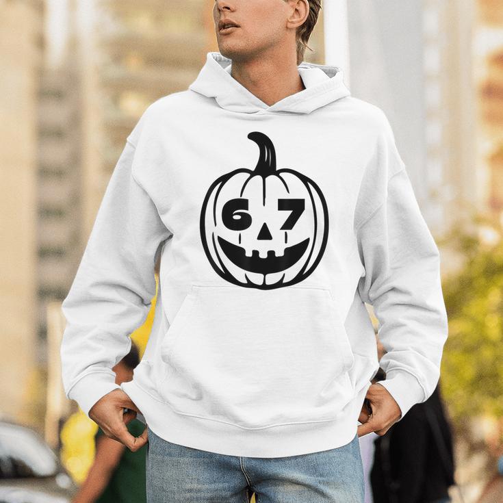 67 Halloween Costume For Students Teachers Brainrot Meme Unisex Hoodie, funny gift