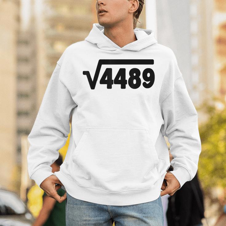 67 Meme Square Root 4489 Six Seven Slang Math Teacher Unisex Hoodie, funny gift