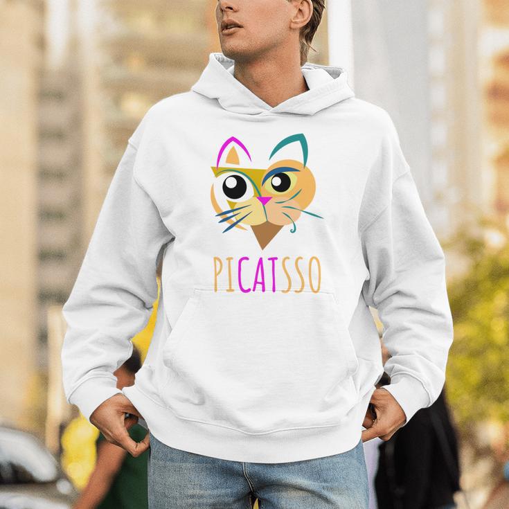 Abstract Cat Art Picatsso Shirt For Art Teachers Unisex Hoodie, funny gift Abstract Cat Art Picatsso Shirt For Art Teachers Unisex Hoodie, funny gift