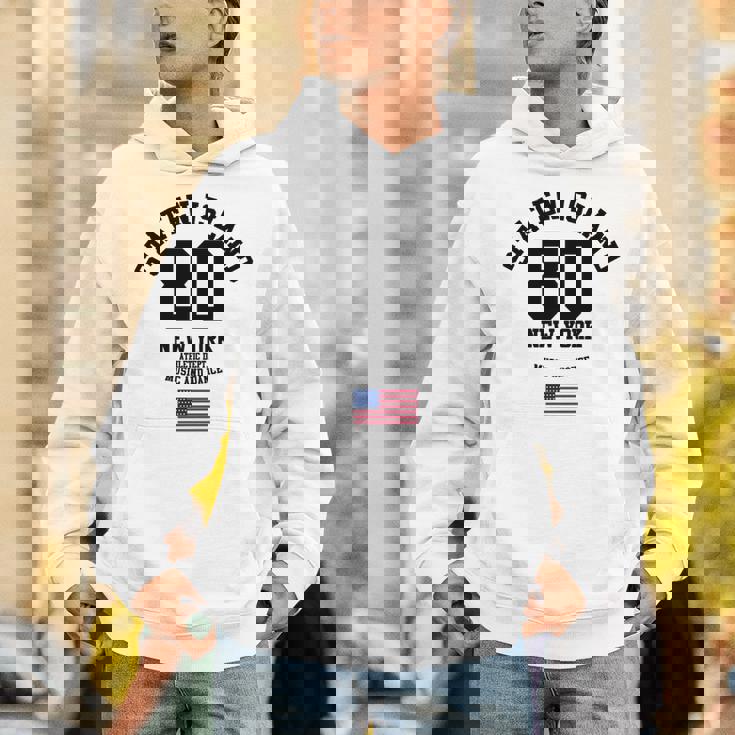 Cooltaten Island New York City Illustration Fashiontyle 長袖tシャツ パーカー