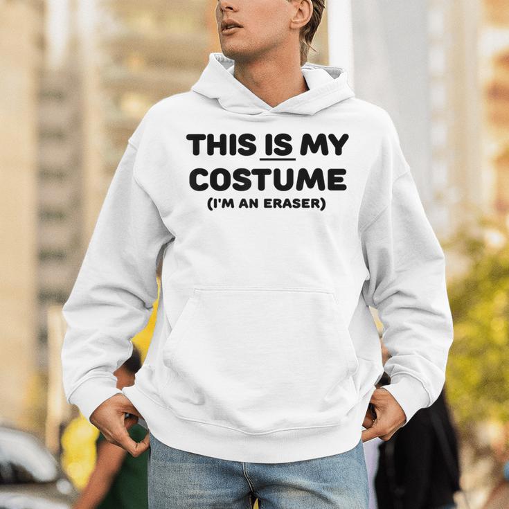 THIS IS MY COSTUME Eraser Teacher Halloween Costume Unisex Hoodie, funny gift THIS IS MY COSTUME Eraser Teacher Halloween Costume Unisex Hoodie, funny gift