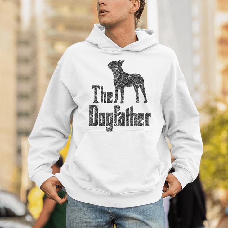 The Dogfather Boston Terrier Dog Funny Dog Gift T-Shirt For Men Women Girls Kids Unisex Hoodie, funny gift