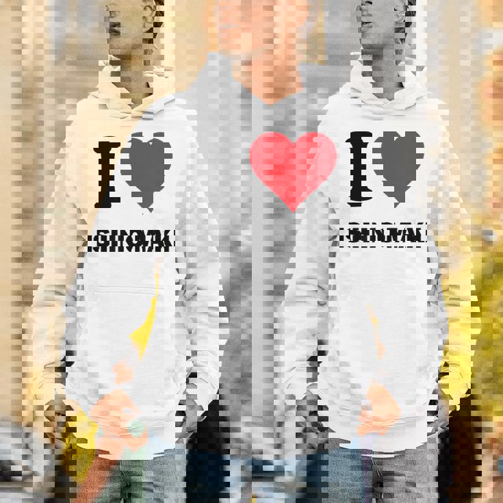 I Heart 石巻ジャパンラブ 日本のお土産品 パーカー