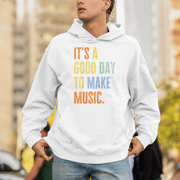 It's A Good Day To Make Music Music Lover Teacher Unisex Hoodie, funny gift It's A Good Day To Make Music Music Lover Teacher Unisex Hoodie, funny gift