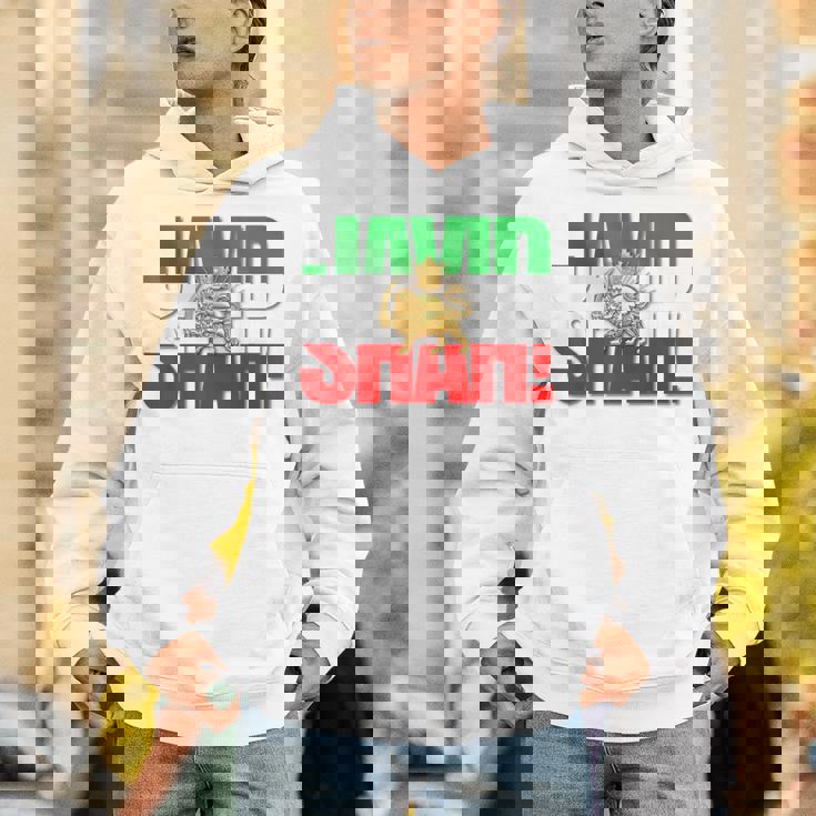 Javidhah イラン国旗 ペルシャパフラヴィー ライオンと太陽 パーカー