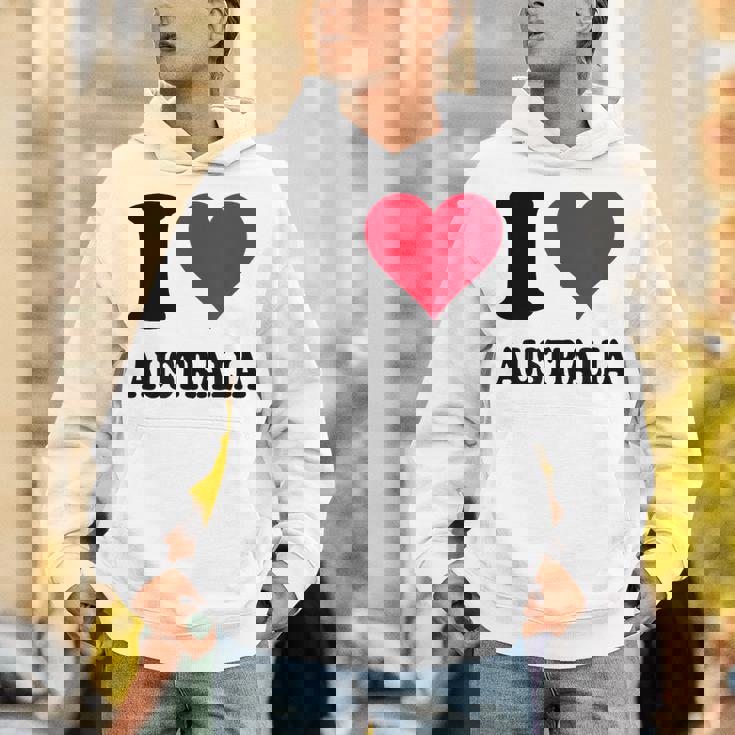 I Love Australia パーカー