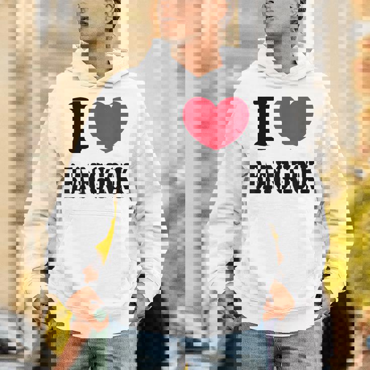 I Love Bangkok バンコクが大好き パーカー