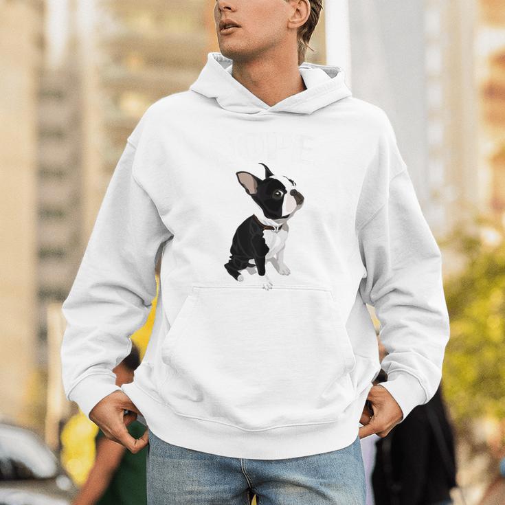 Love NOPE Boston Terrier Dog Lover Unisex Hoodie, funny gift