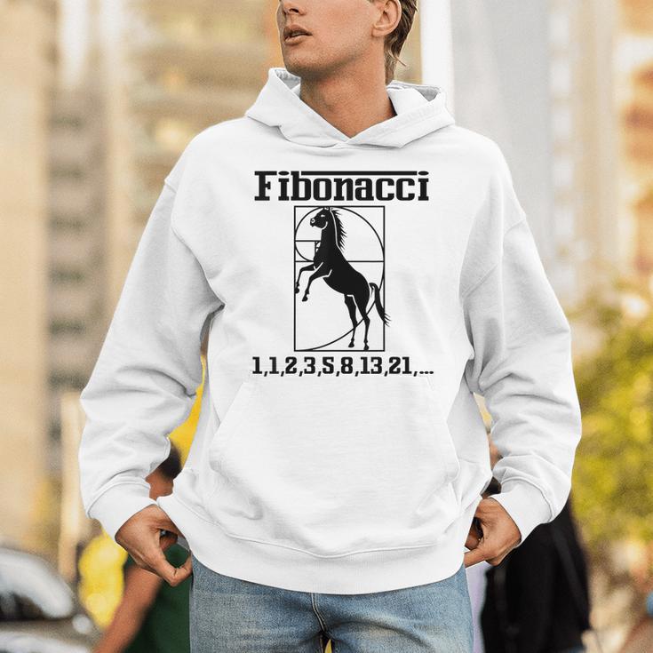 Nerdy Fibonacci Racing Car Horse Math Teacher Men Women Girls Kids Unisex Hoodie, funny gift