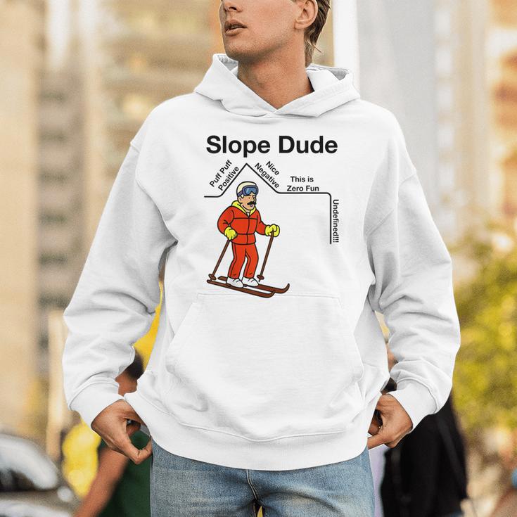 Nerdy Slope Dude Geometry Algebra Math Teacher Unisex Hoodie, funny gift