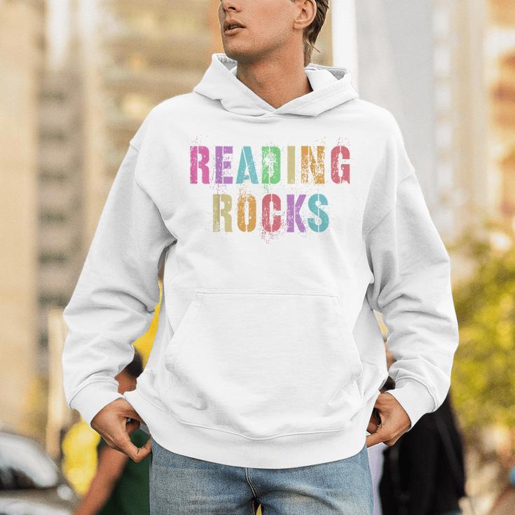 READING ROCKS English Teacher ELA ABCD Read Star Kinder Unisex Hoodie, English Teacher Hoodies, funny gift READING ROCKS English Teacher ELA ABCD Read Star Kinder Unisex Hoodie, English Teacher Hoodies, funny gift