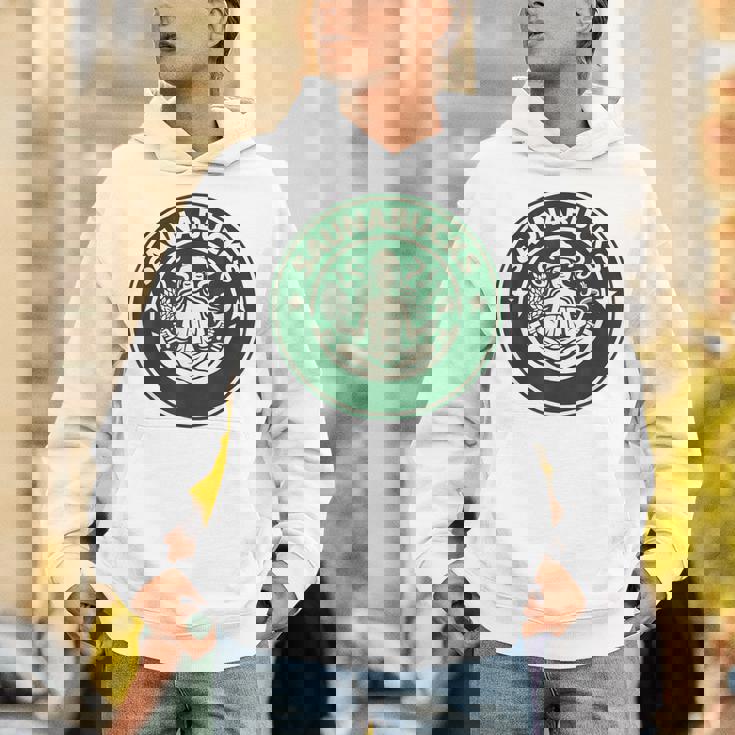 Saunabucks サウナ パロディ サウナー向け おもしろデザイン ととのう グッズ おもしろ 文字 スタバ カフェ パーカー