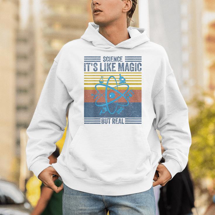 Science It's Like Magic But Real Science Teacher Geek Nerd Unisex Hoodie, Science Teacher Hoodies, funny gift