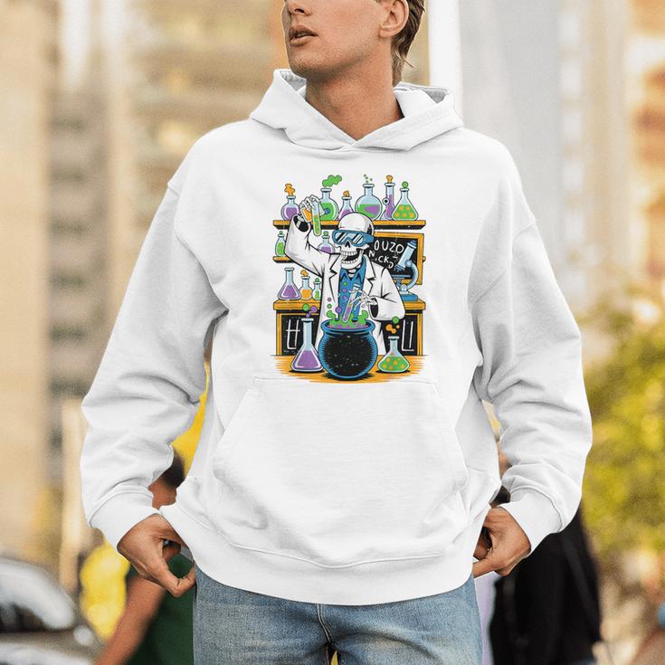 Skeleton Mad Scientist Halloween Costume Science Teacher Unisex Hoodie, Science Teacher Hoodies, funny gift Skeleton Mad Scientist Halloween Costume Science Teacher Unisex Hoodie, Science Teacher Hoodies, funny gift