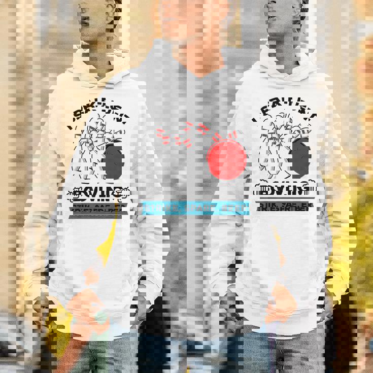 Strike スペア ビール ボウラー ボーリングボール 面白ボウリング パーカー