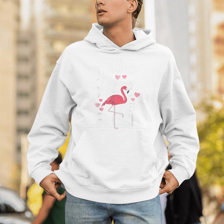 This Teacher Loves Her Flock Flamingo Teacher Class Unisex Hoodie, funny gift